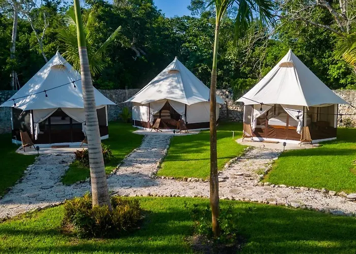 Camping Xakluum Eco Glampings Puerto Morelos